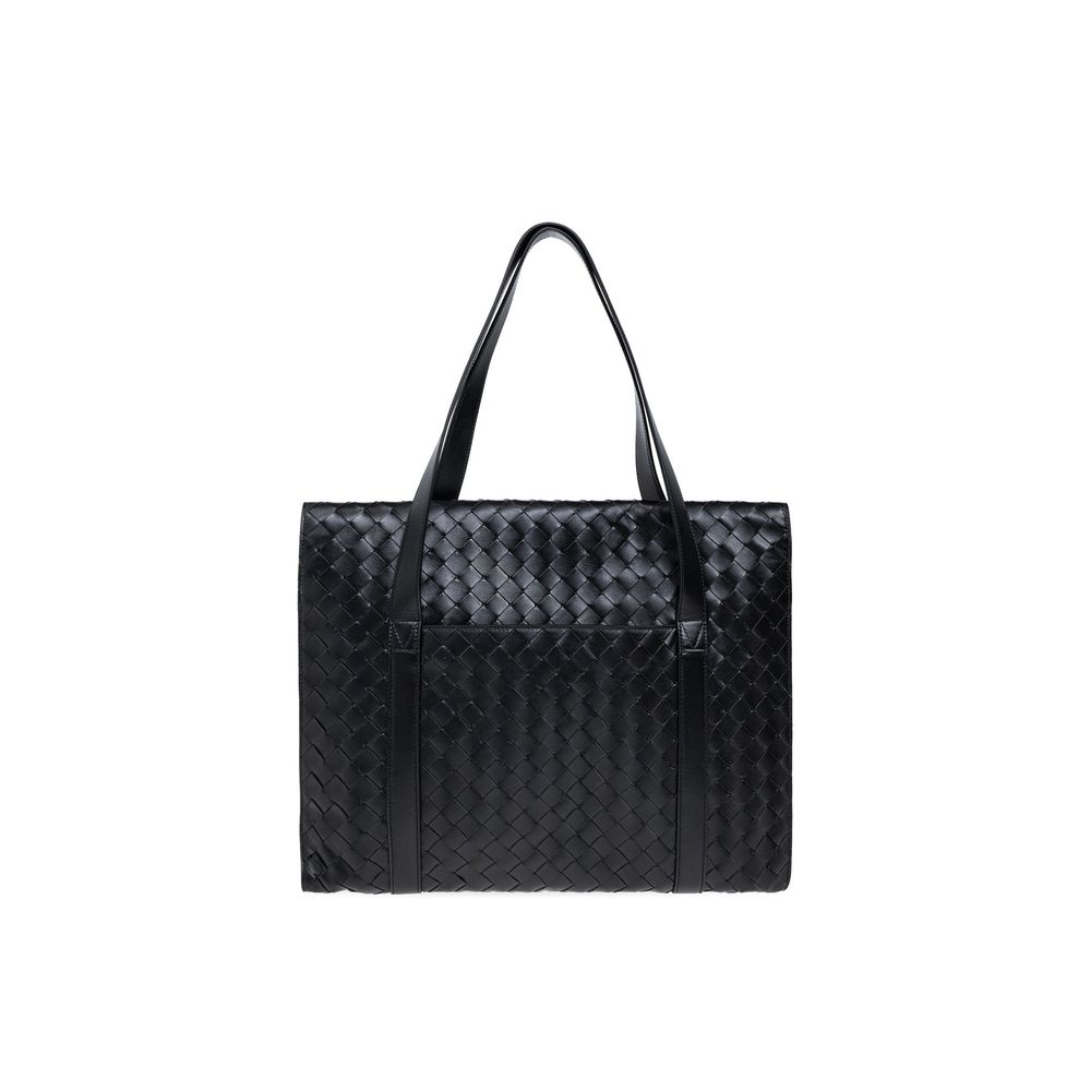 Bottega Veneta Intrecciato Leather Briefcase at The Platonist