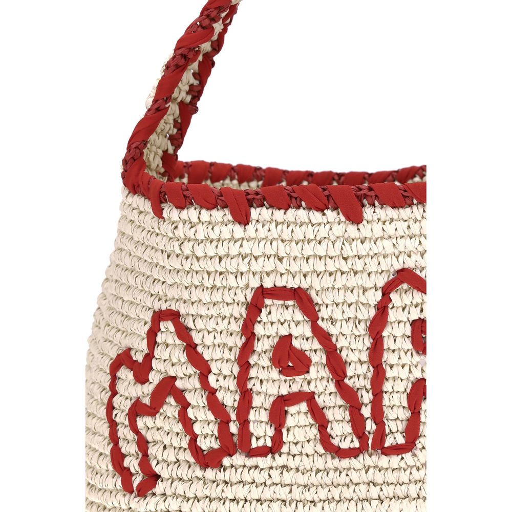 Marni mittelgroße Nassa-Schultertasche