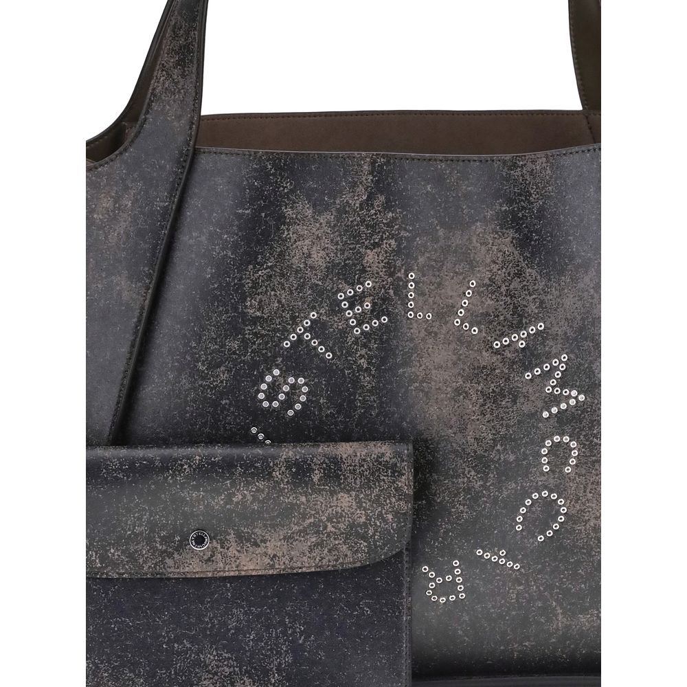 Stella Mccartney Tragetasche mit Aged-Effekt