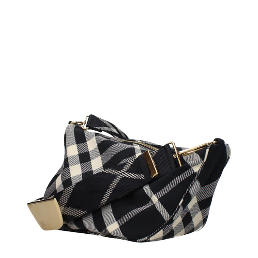 Sac bandoulière en tissu noir Burberry