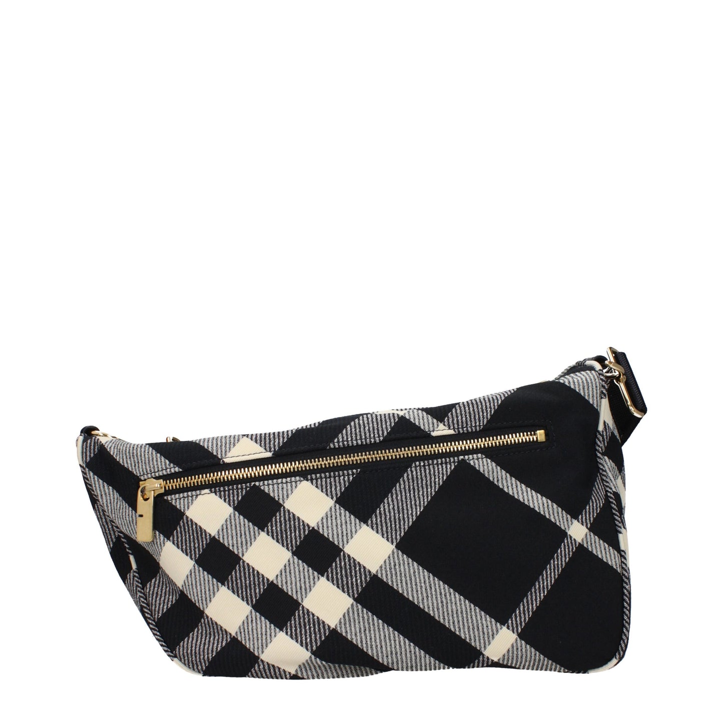 Sac bandoulière en tissu noir Burberry