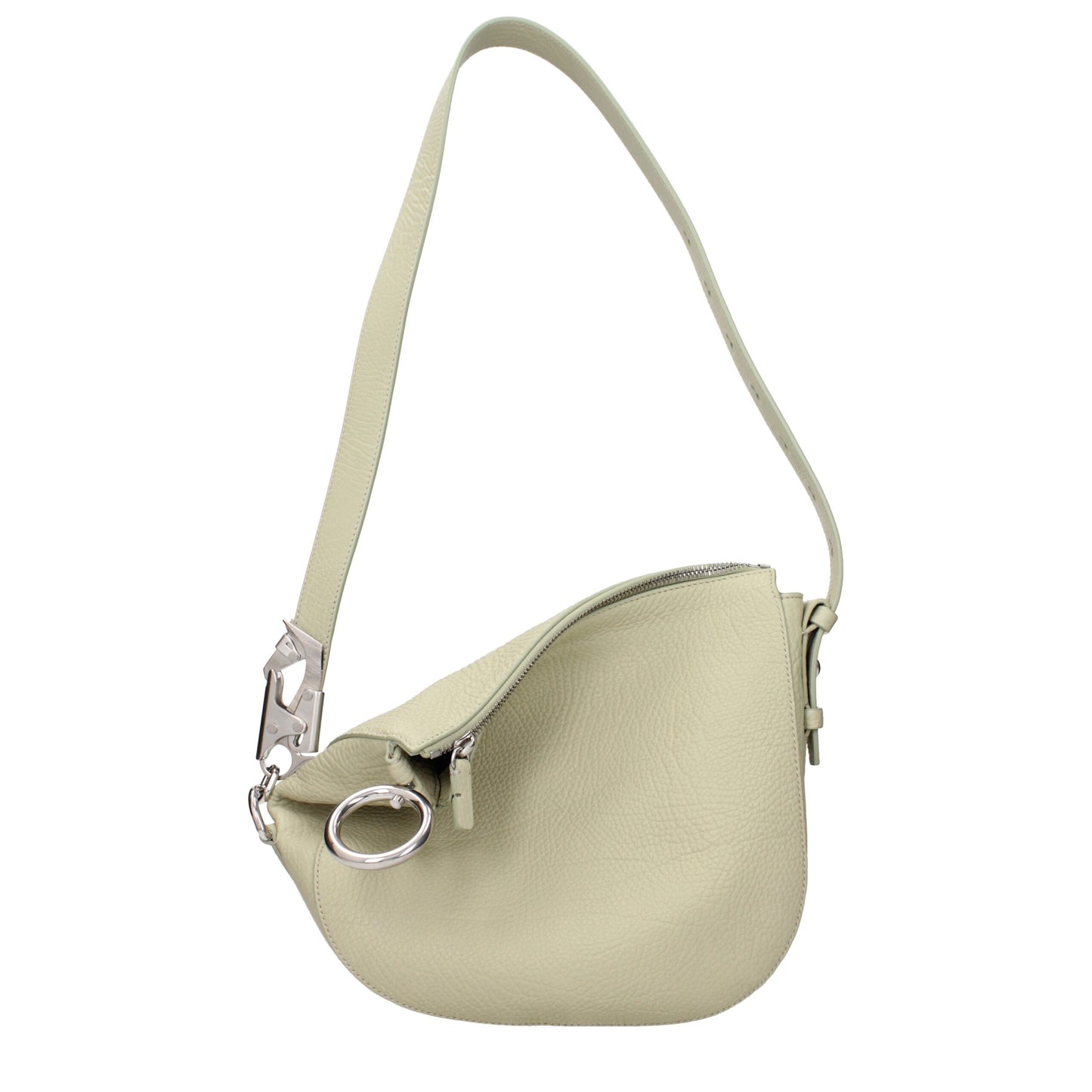 Sac à bandoulière en cuir vert Burberry