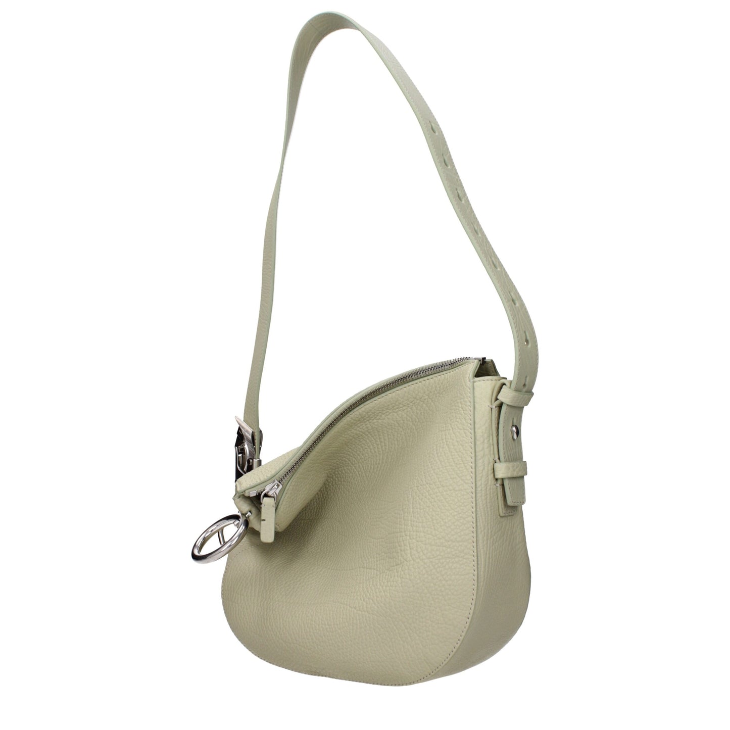 Sac à bandoulière en cuir vert Burberry