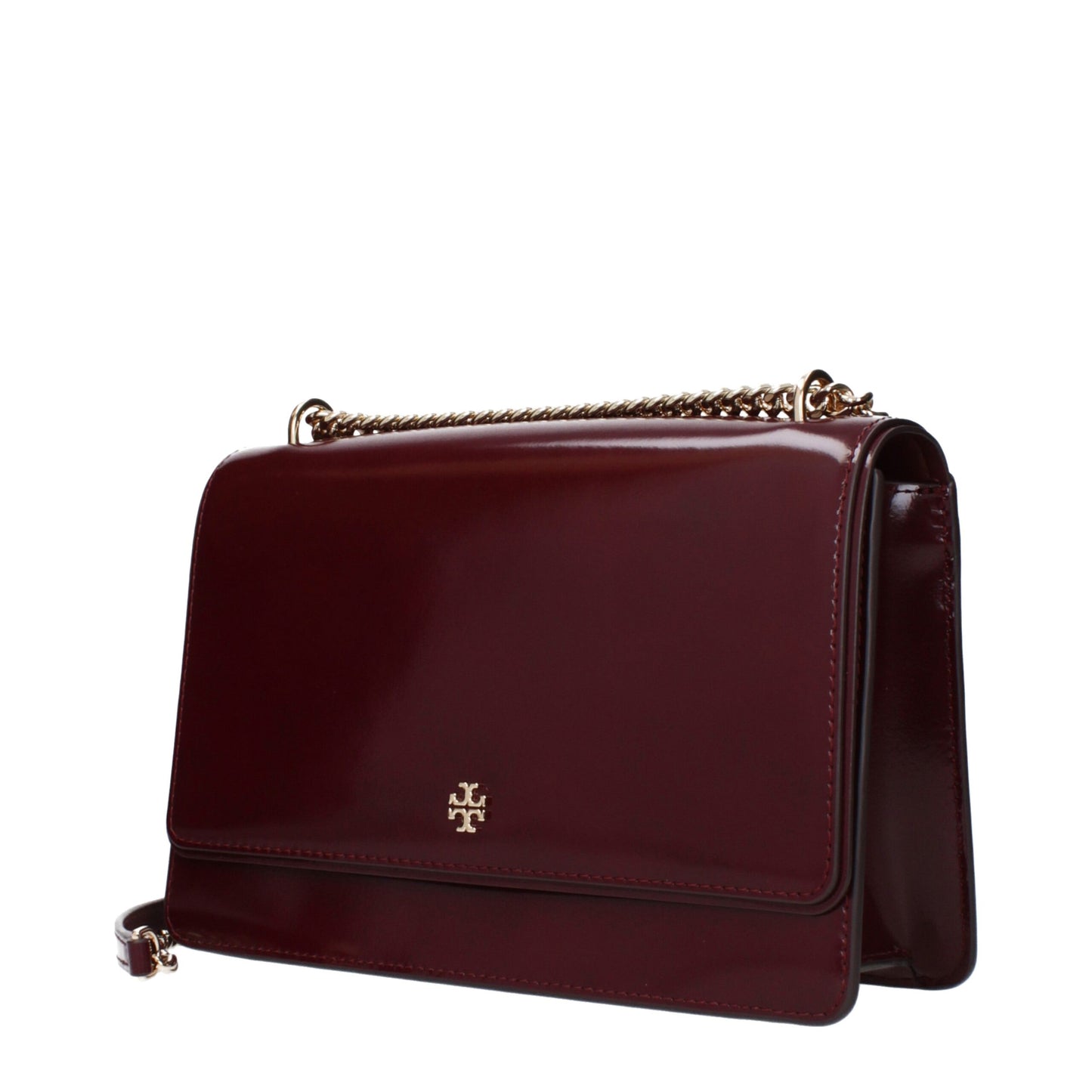 Sac bandoulière en cuir rouge Tory Burch
