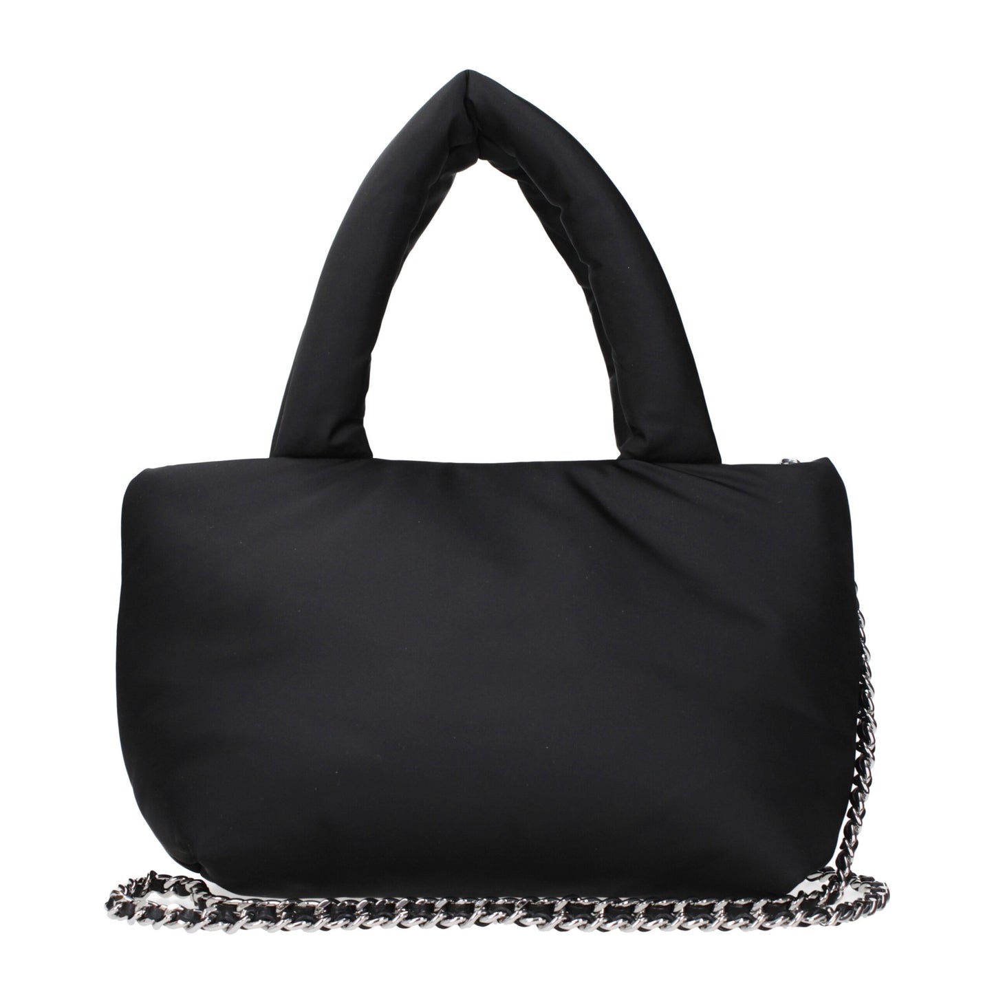 Tory Burch Schwarze Stoffhandtasche