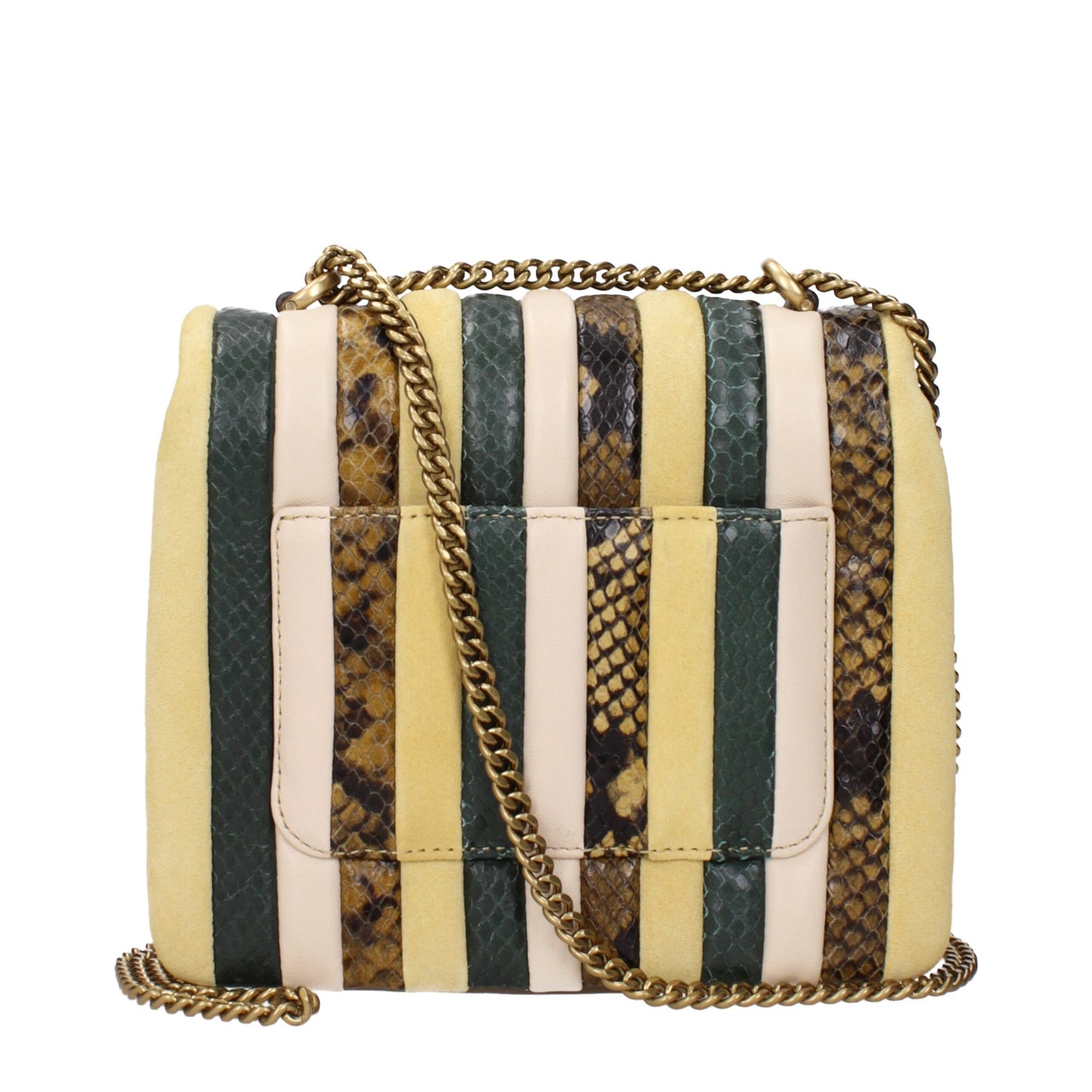 Sac à bandoulière en cuir jaune Tory Burch