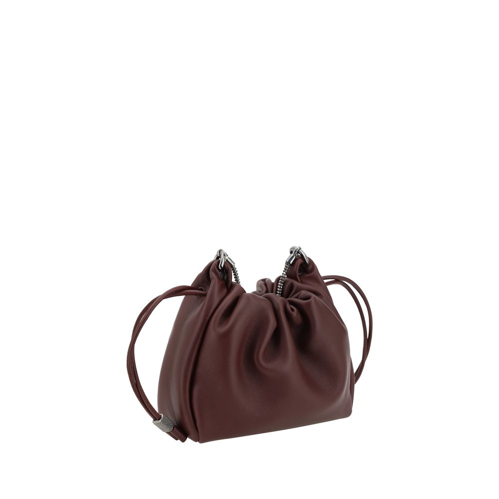 Brunello Cucinelli Bucket Mellow mini Shoulder Bag at The Platonist