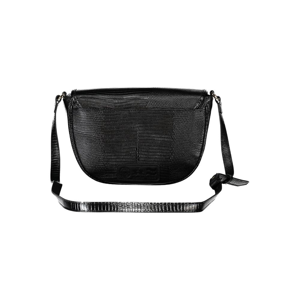 Sac à main en polyéthylène noir La Martina
