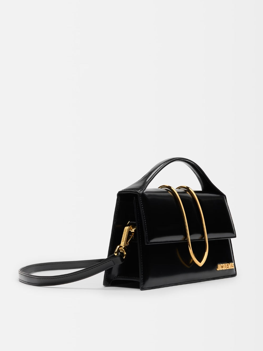 Jacquemus Le Grand Bambino Black Bag at The Platonist