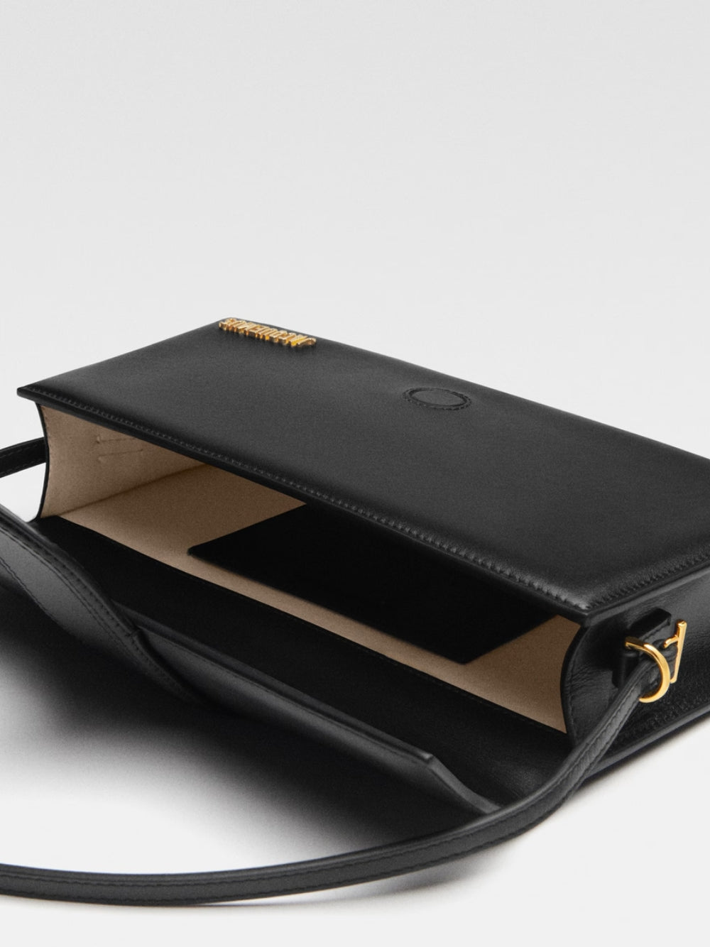 Jacquemus Le Bambino Long Black Bag at The Platonist