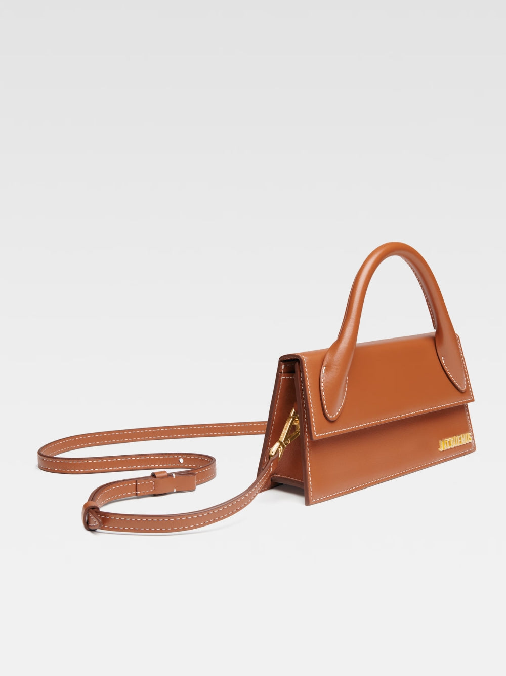 Jacquemus Le Chiquito Long Brown Bag at The Platonist