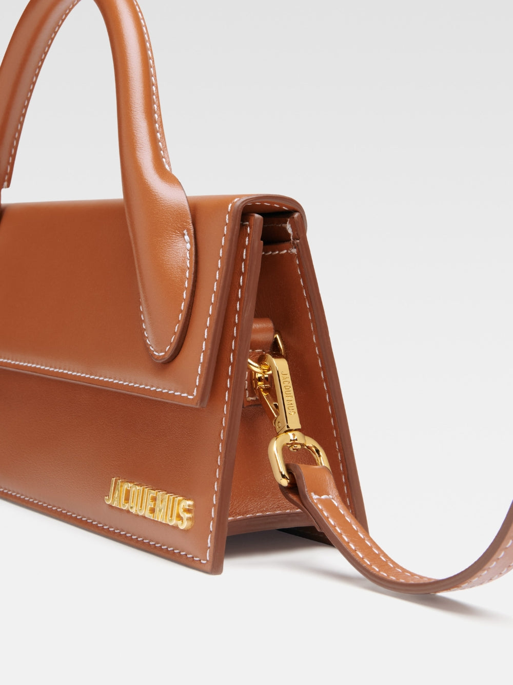 Jacquemus Le Chiquito Long Brown Bag at The Platonist