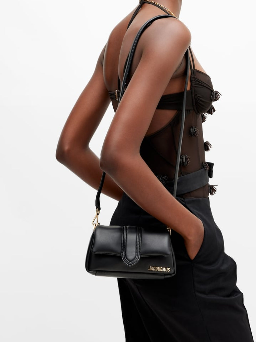 Jacquemus Le Petit Bambimou Black Bag at The Platonist