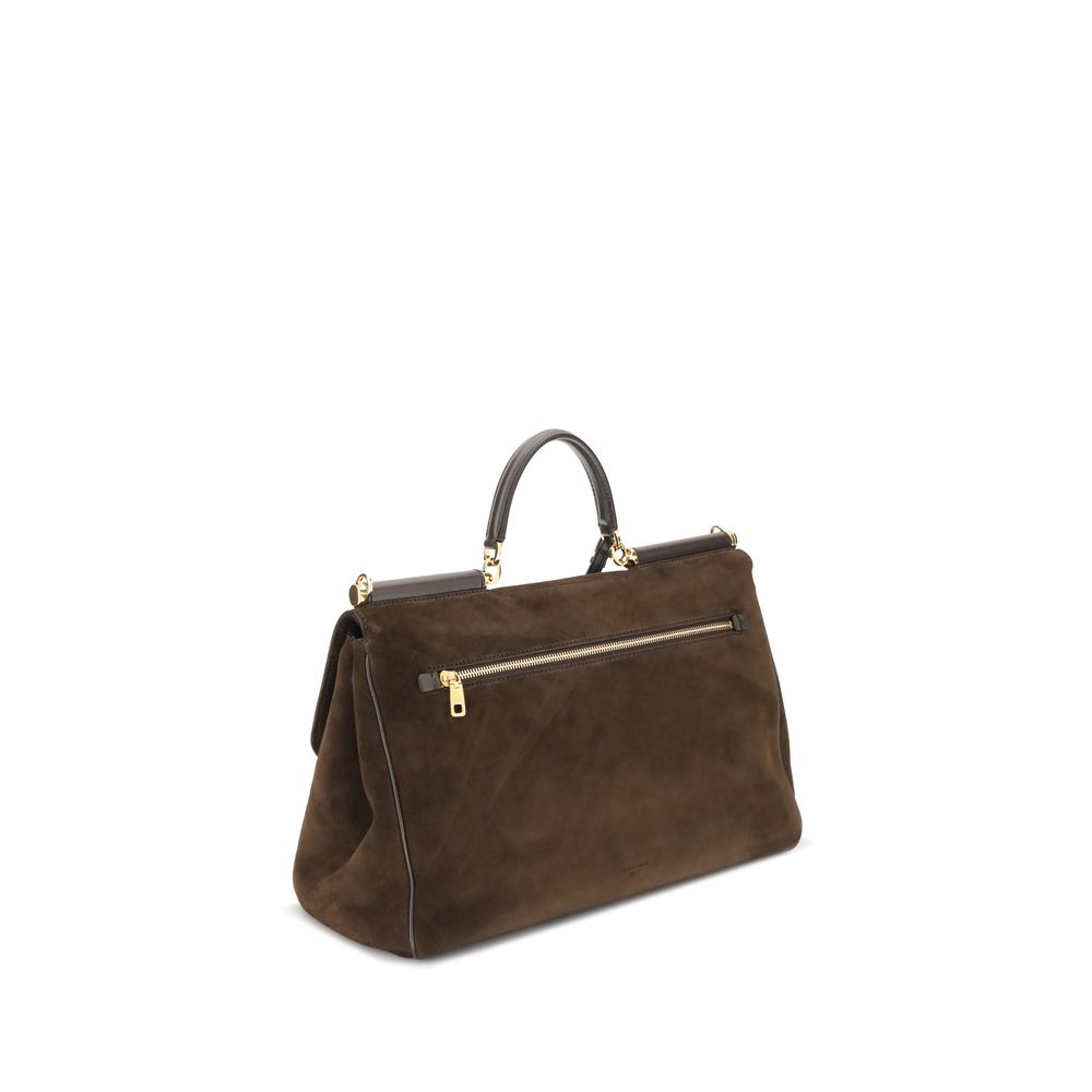 Sac à main en daim Dolce & Gabbana Sicily