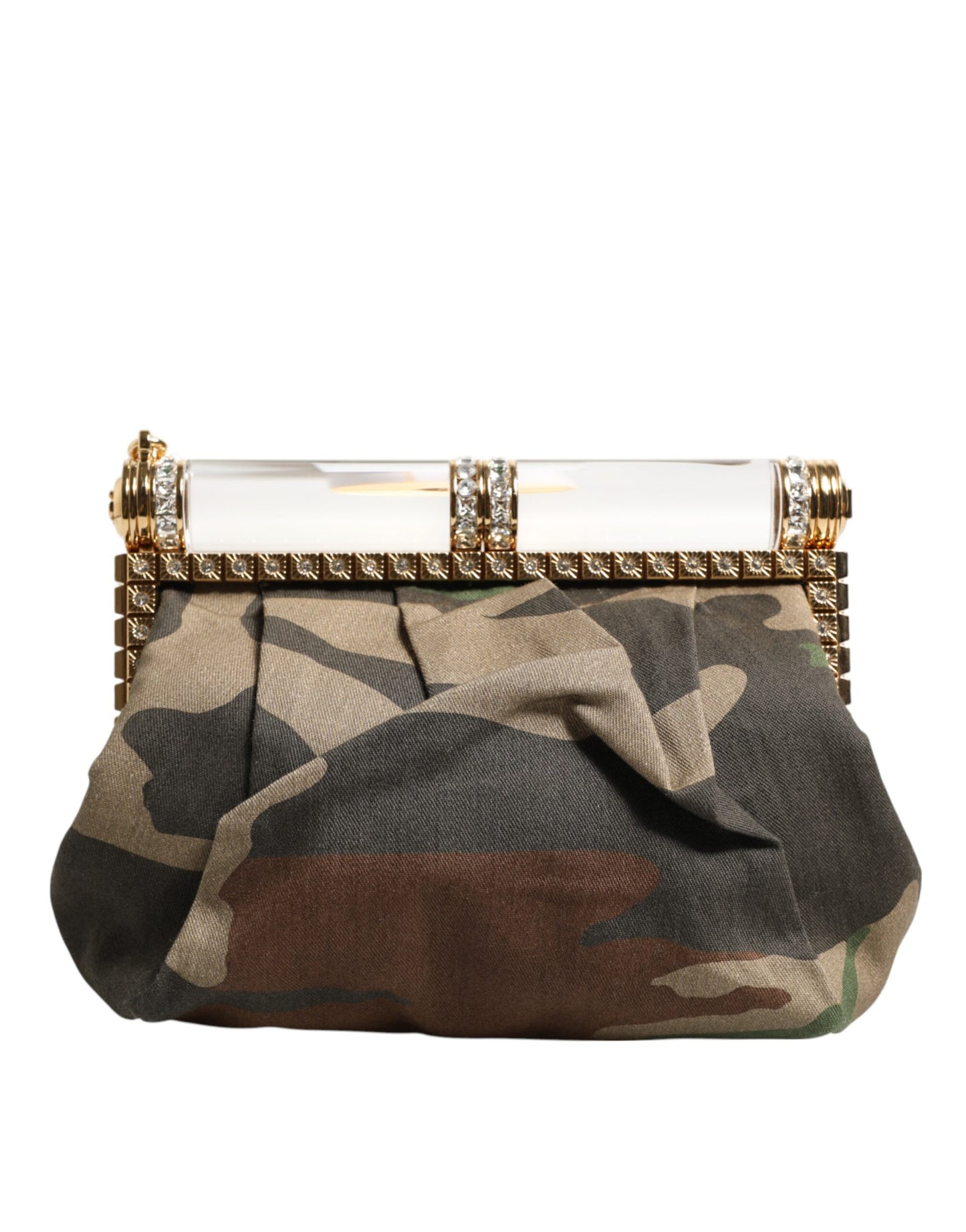 Sac bandoulière camouflage multicolore Sicily de taille moyenne Dolce & Gabbana