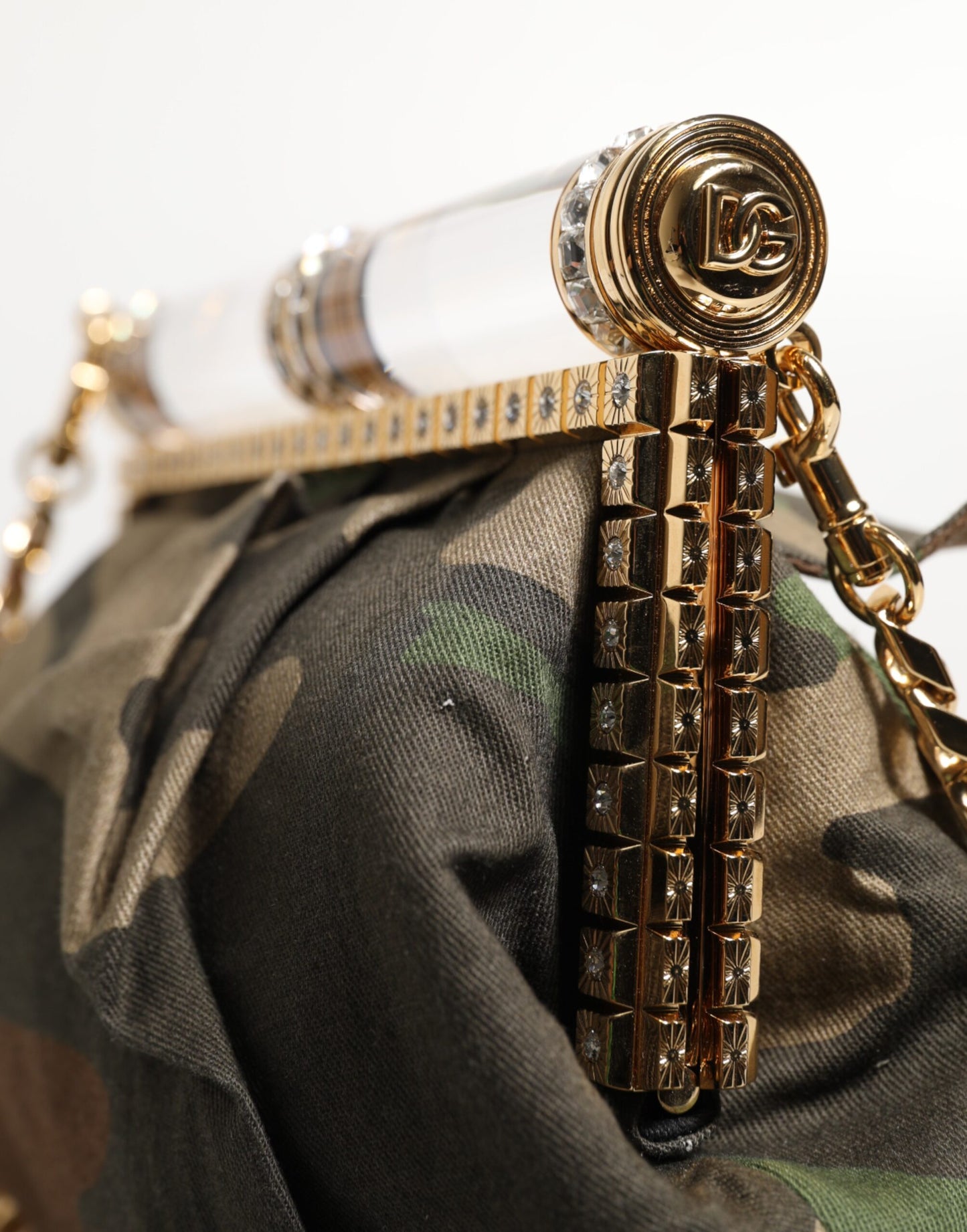 Sac bandoulière camouflage multicolore Sicily de taille moyenne Dolce & Gabbana