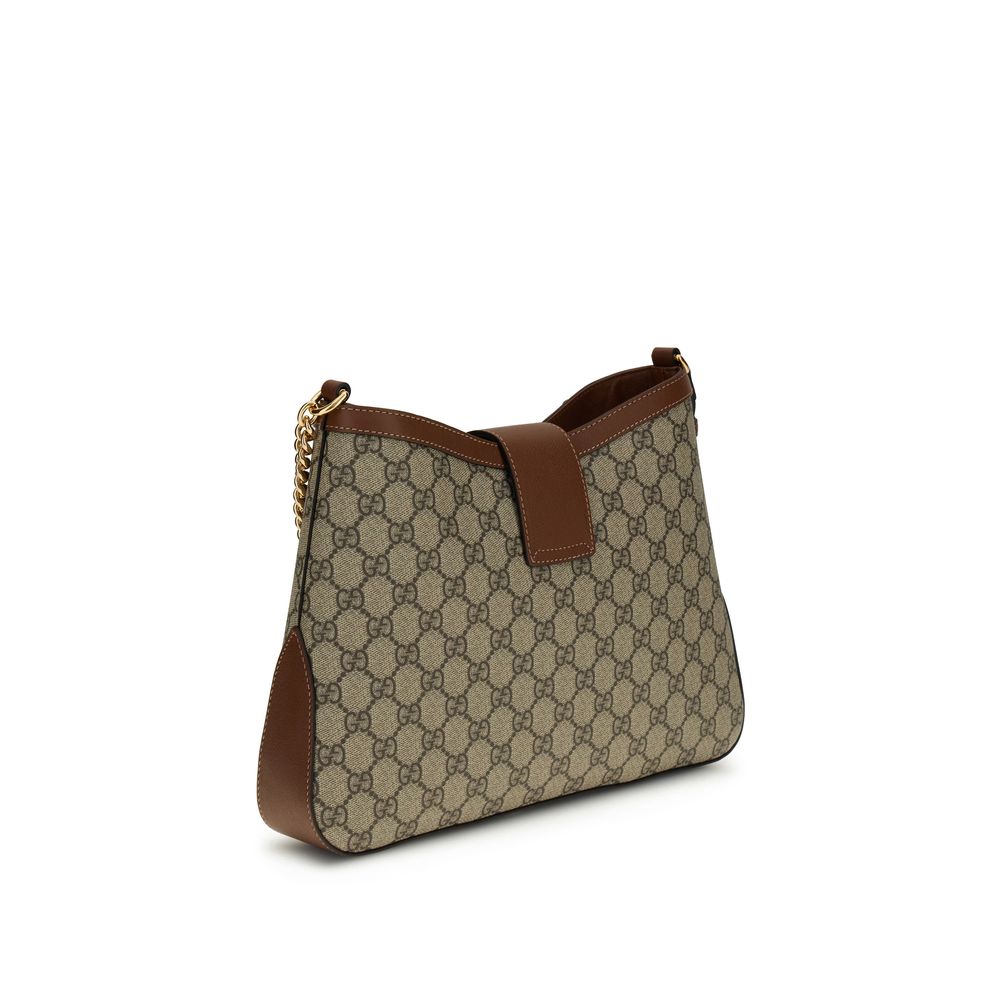 Grand sac à bandoulière Gucci avec cadenas