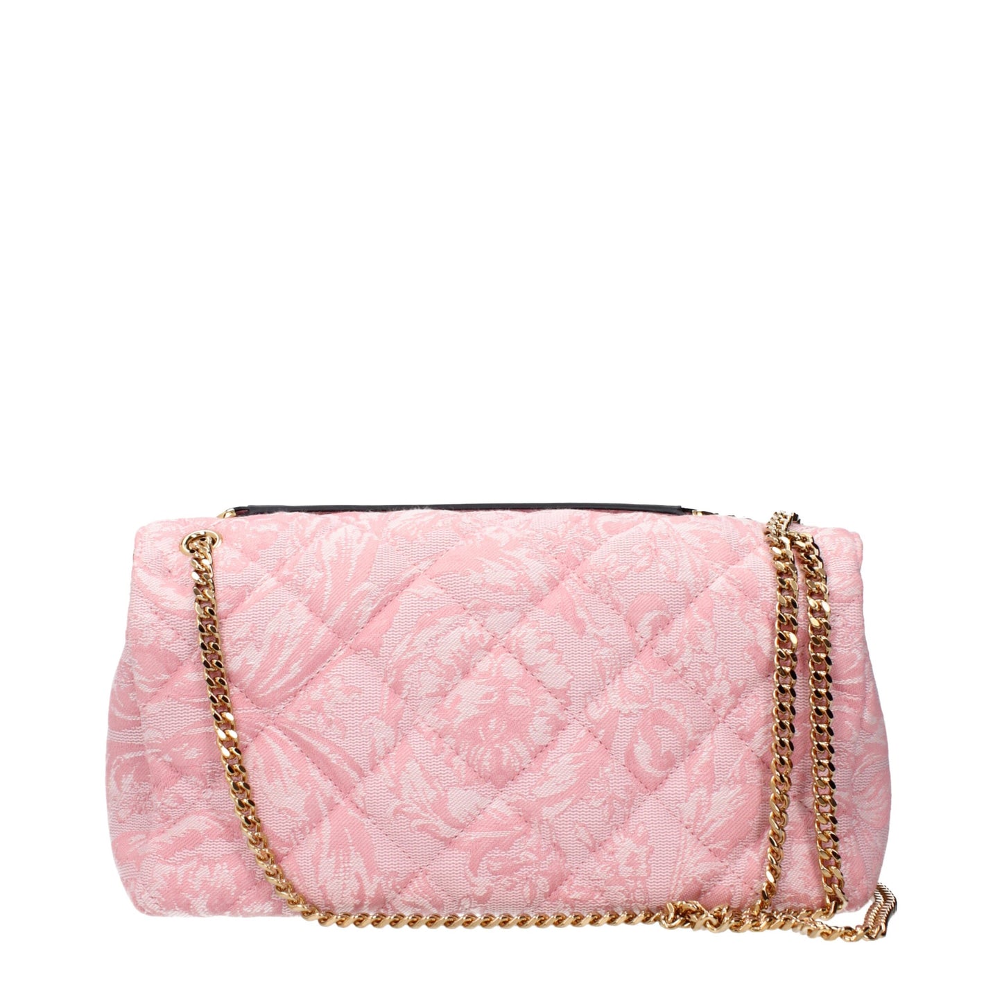 Sacs à bandoulière en tissu rose Versace