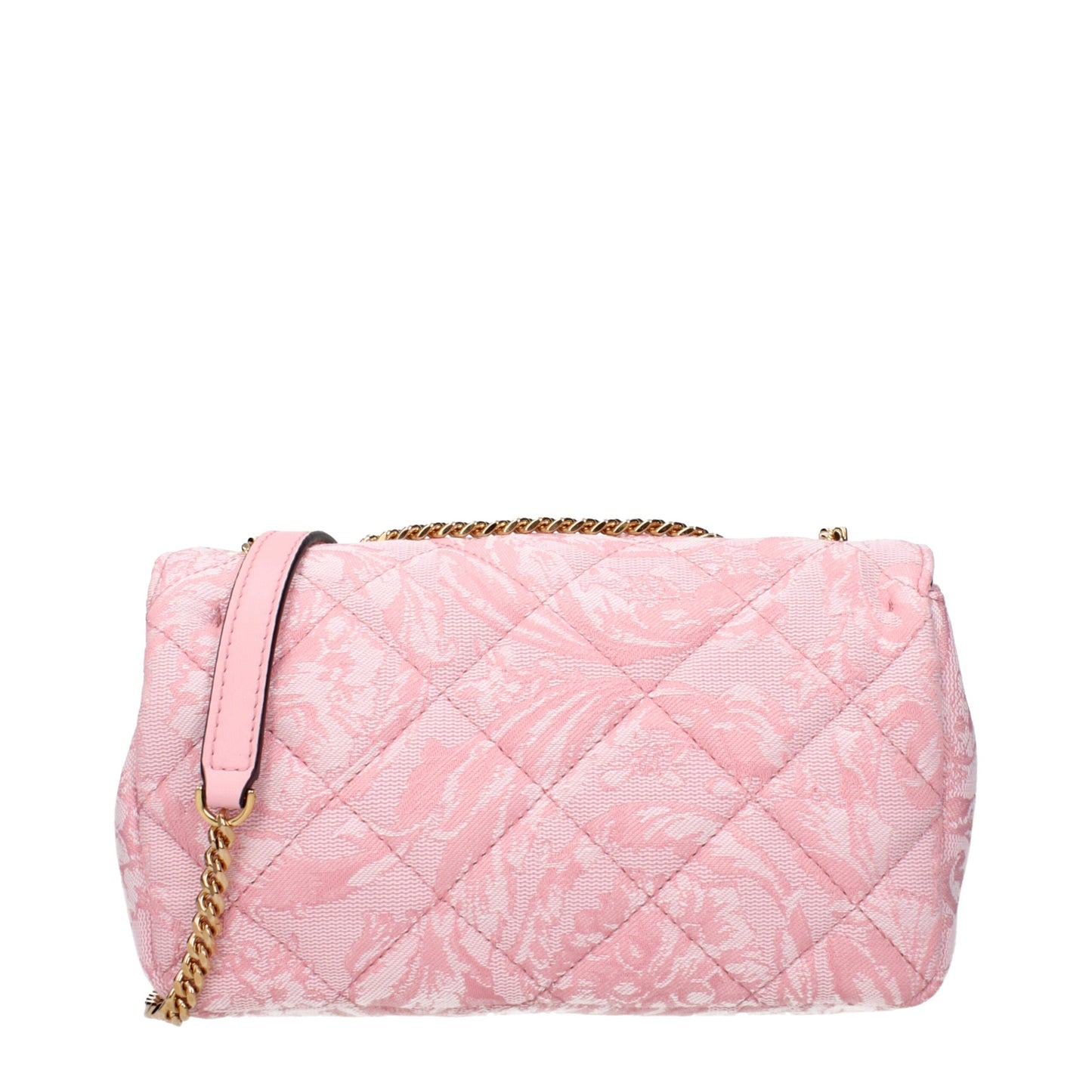Sacs à bandoulière en tissu rose Versace
