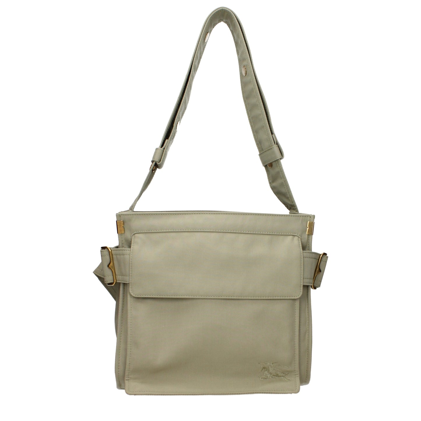 Burberry Green Fabric Shoulder Bag