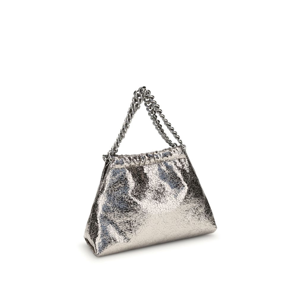 Sac à bandoulière Falabella effet craquelé métallisé Stella Mccartney