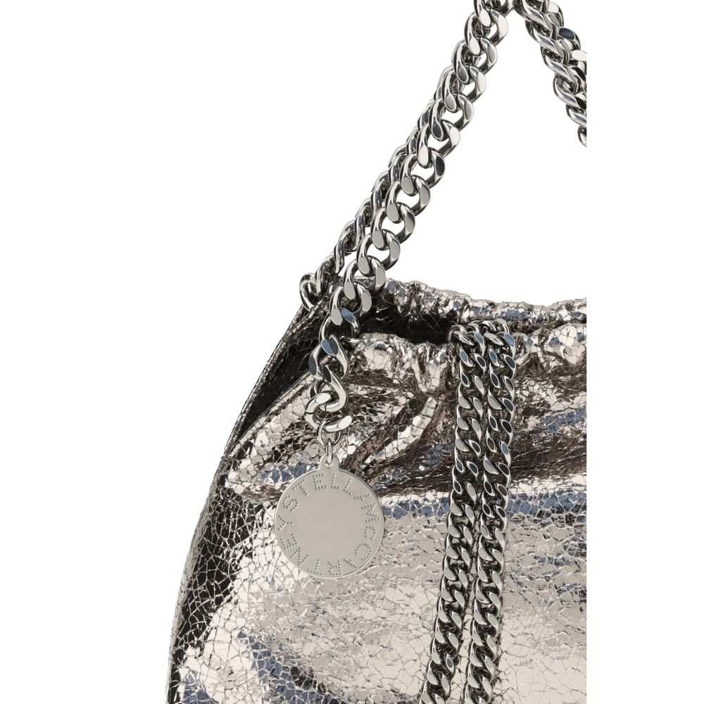Sac à bandoulière Falabella effet craquelé métallisé Stella Mccartney
