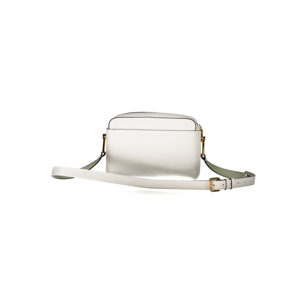 Sac à main en cuir blanc Coccinelle