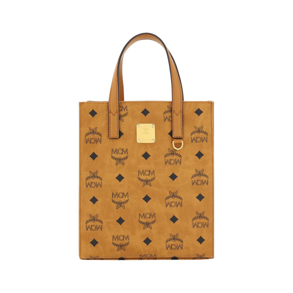 MCM Aren Mini Tote Handtasche