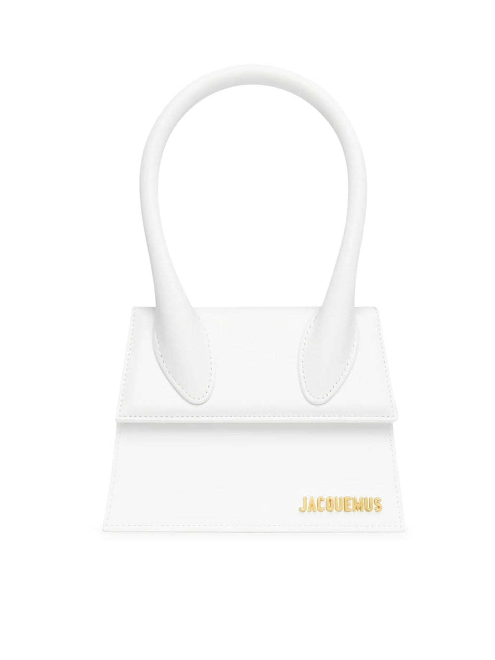 Weiße Le Chiquito Moyen Tasche von Jacquemus