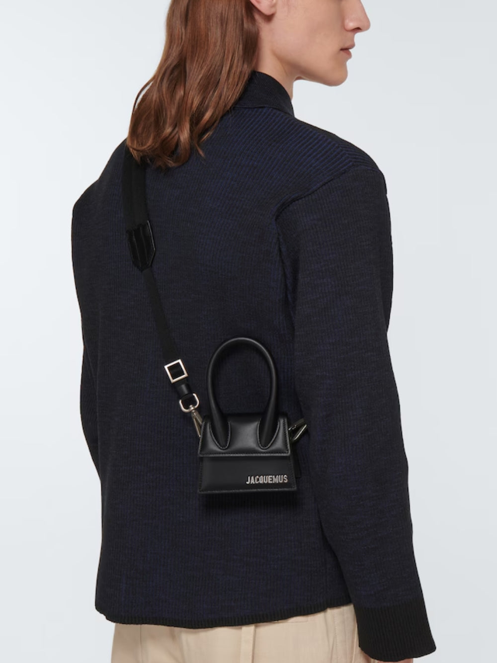 Jacquemus Sac bandoulière Le Chiquito Homme noir