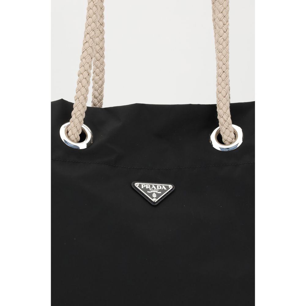 Sac seau Prada Mariner Re-Nylon de taille moyenne