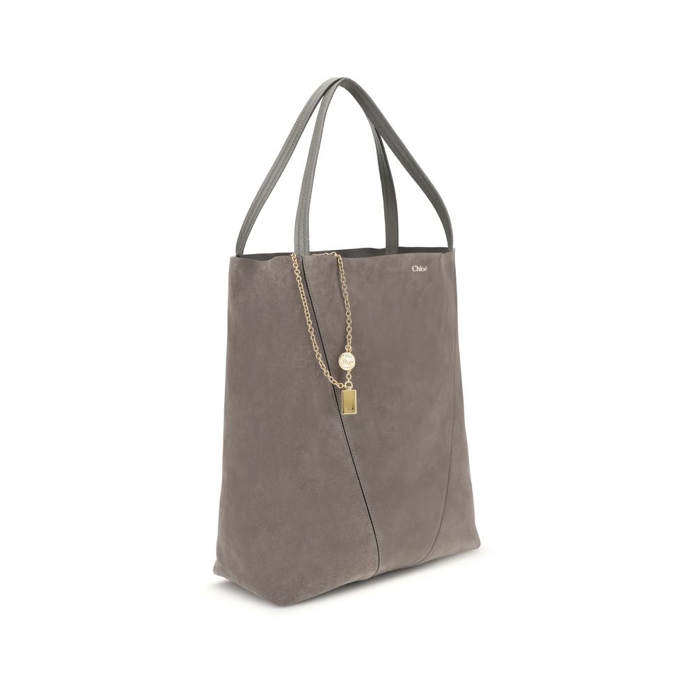 Chloé Spin Wildleder-Tragetasche