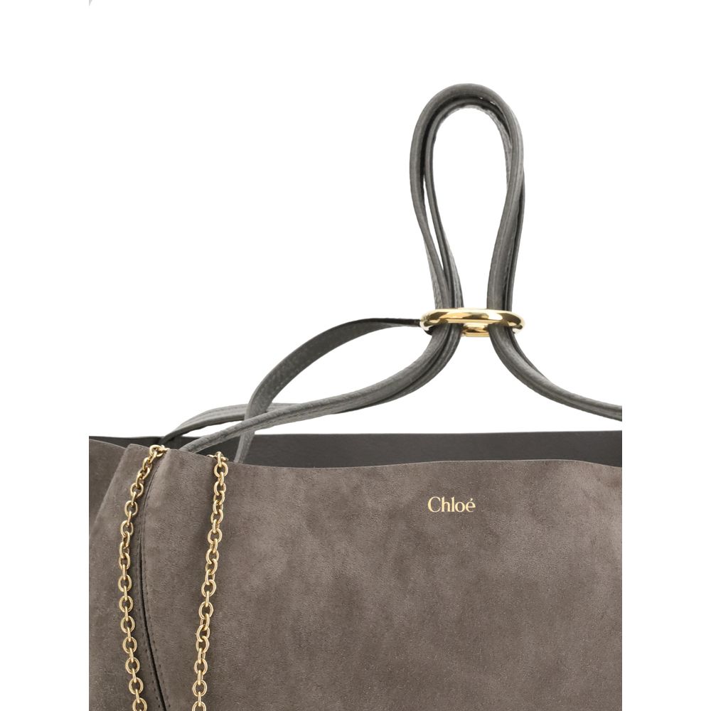 Chloé Spin Wildleder-Tragetasche