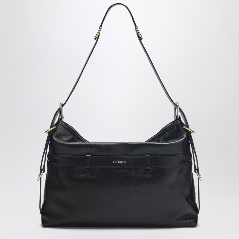 Givenchy Medium Voyou Bag In Black Leather