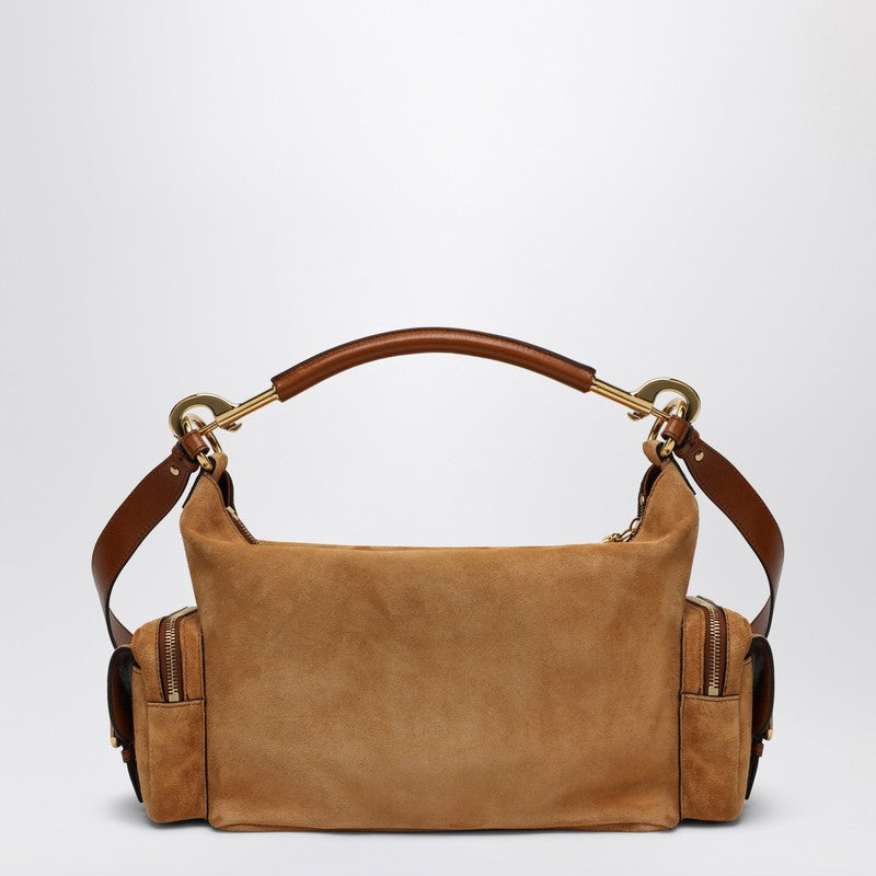 Chloé Tan Coloured Suede Leather Camera Bag