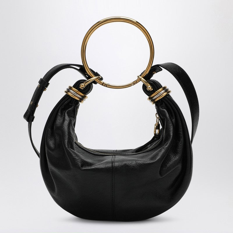 Chloé Small Bracelet Hobo Bag Black