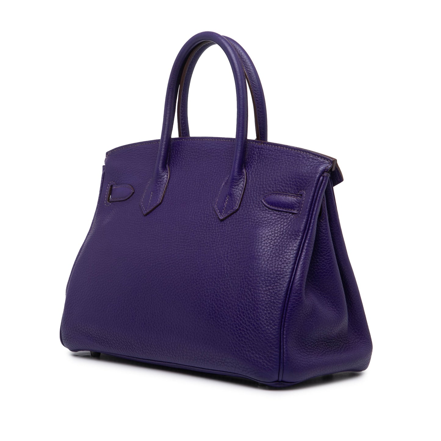 Gebraucht: Hermès Clemence Birkin 30 – Iris Purple (2010)
