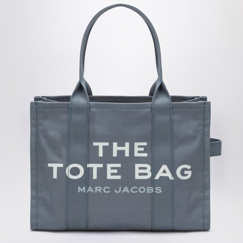 Marc Jacobs Large Blue Shadow Canvas Tote Bag