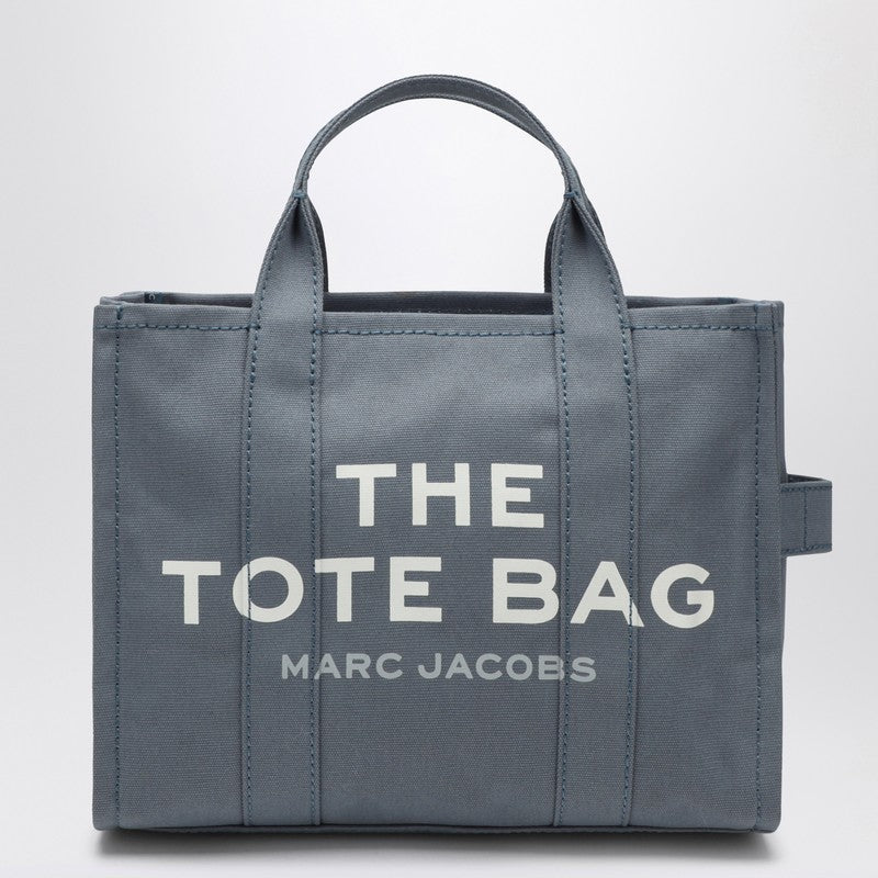 Marc Jacobs The Medium Tote Bag Blue In Cotton