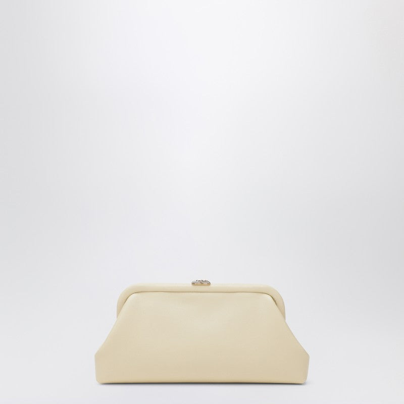 Jimmy Choo Skylar Clutch In Butter-Colored Leather