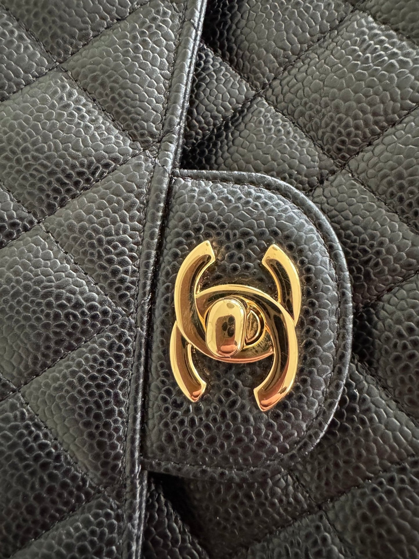 Black Chanel Medium Double Flap Bag at The Platonist