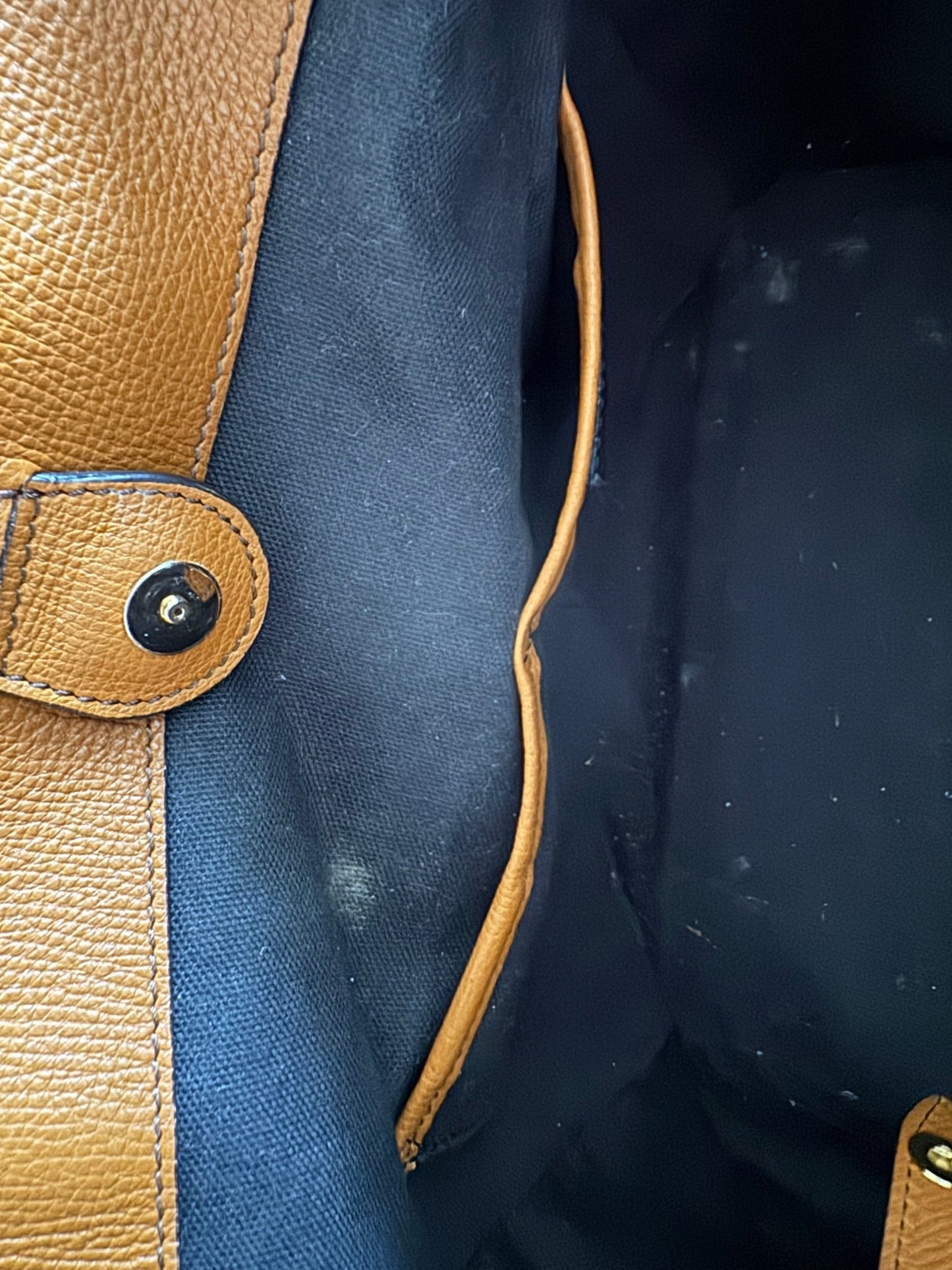 Burberry Fabric and Leather Canvas Canterbury Tote at The Platonist