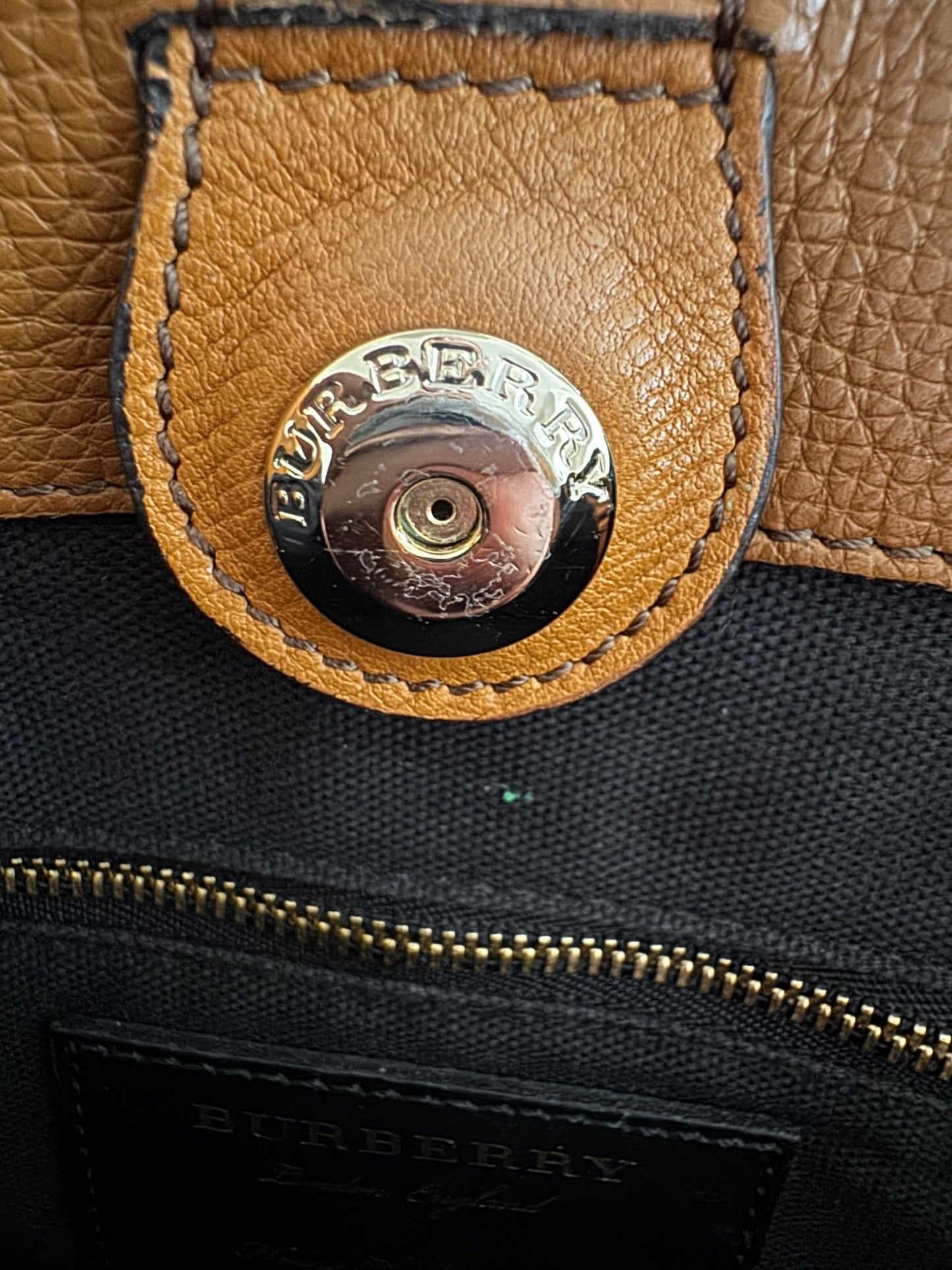 Burberry Fabric and Leather Canvas Canterbury Tote at The Platonist