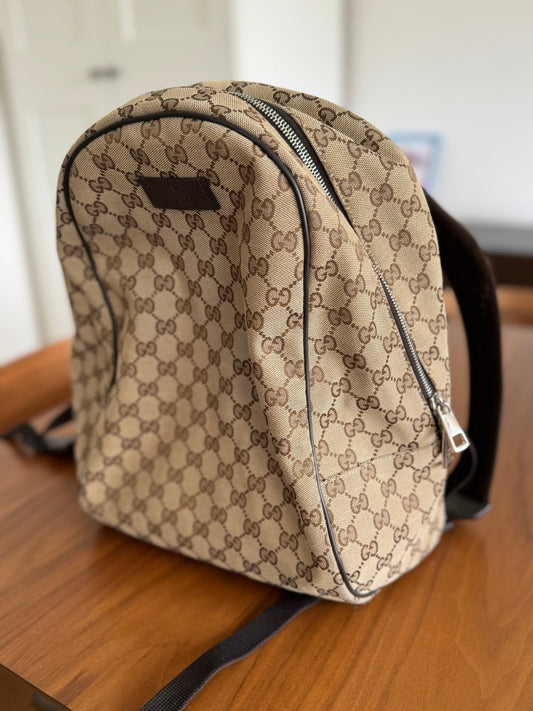 Gucci Eden GG Canvas Backpack at The Platonist
