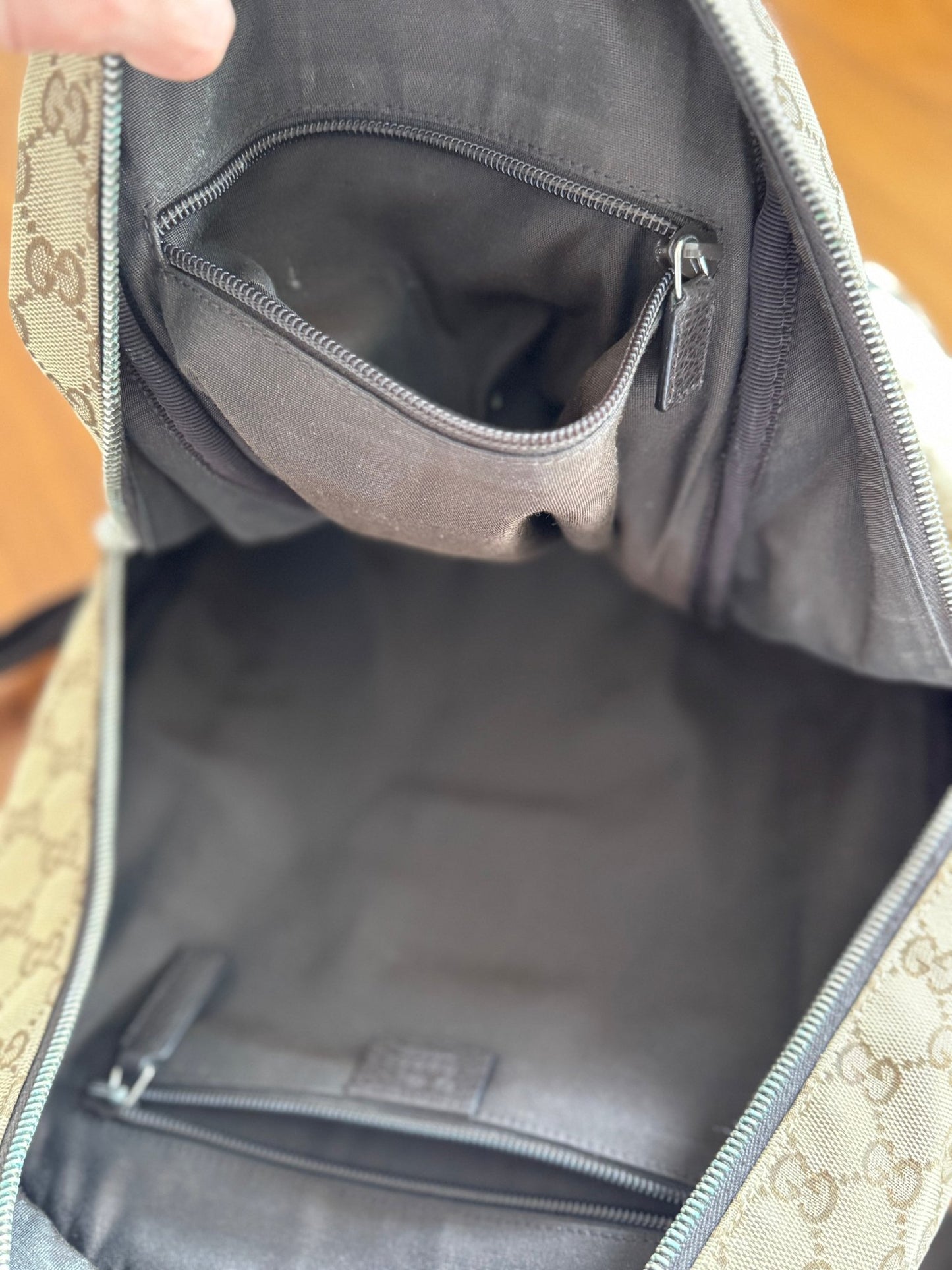Gucci Eden GG Canvas Backpack at The Platonist