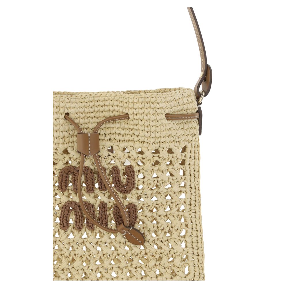 Miu Miu Raffia Handbag Handbag Miu Miu