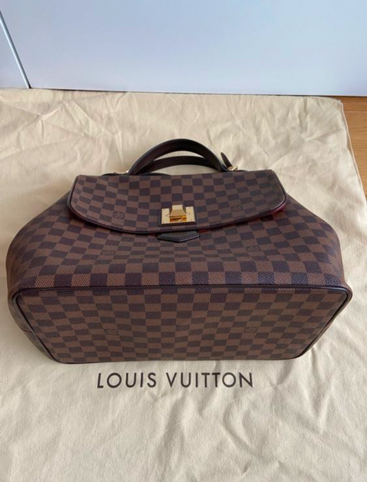Sac bandoulière Louis Vuitton, modèle Bergamo GM Damier