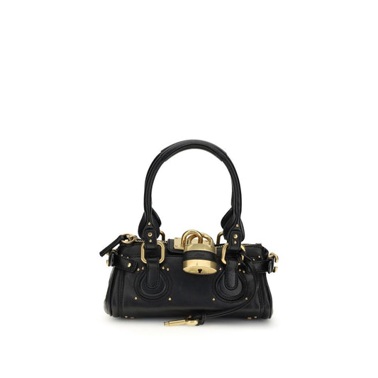 Chloé Black Calf Leather Bos Taurus Shoulder Bag