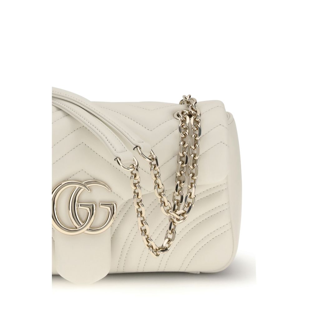 Sac à main Gucci Bos Taurus en cuir de veau blanc