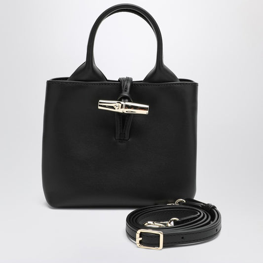Sac Longchamp Le Roseau noir XS